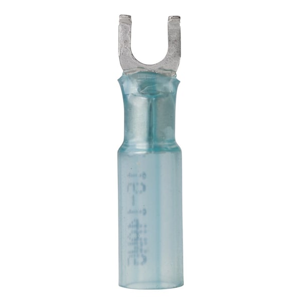 16-14 Gauge - No 10 Heat Shrink Spade Terminals - 100-Pack